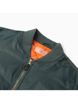 Бомбер мужской на молнии MIST, размер 48, хаки