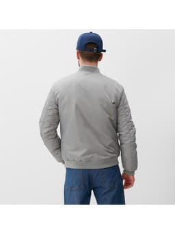 Бомбер мужской на молнии MIST, размер 54, серый