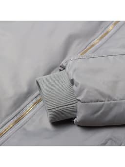 Бомбер мужской на молнии MIST, размер 54, серый