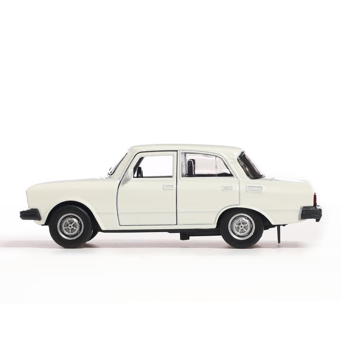 Машина металлическая «Москвич — 2140sl», инерция, 12.5 см, белый