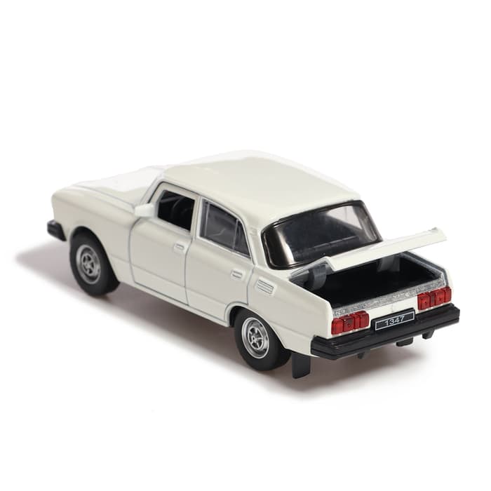 Машина металлическая «Москвич — 2140sl», инерция, 12.5 см, белый