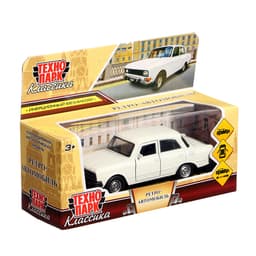 Машина металлическая «Москвич — 2140sl», инерция, 12.5 см, белый