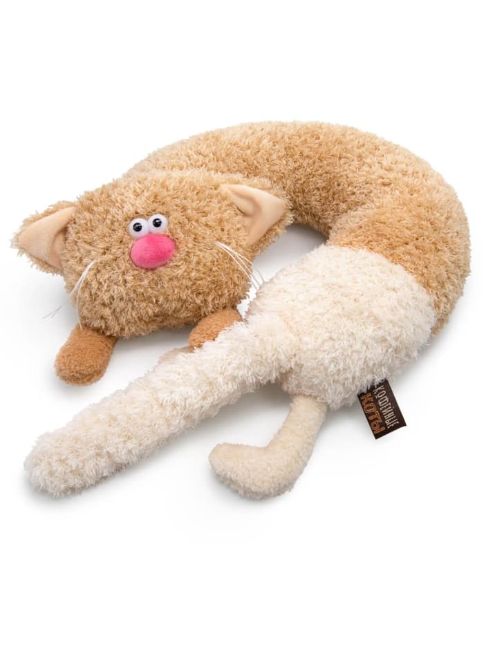 Мягкая игрушка — подушка «Кот Фреддо Капучино», 31 см