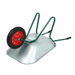 Тачка садовая, одноколёсная: груз/п 120 кг, объём 65 л, Greengo