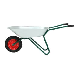 Тачка садовая, одноколёсная: груз/п 120 кг, объём 65 л, Greengo