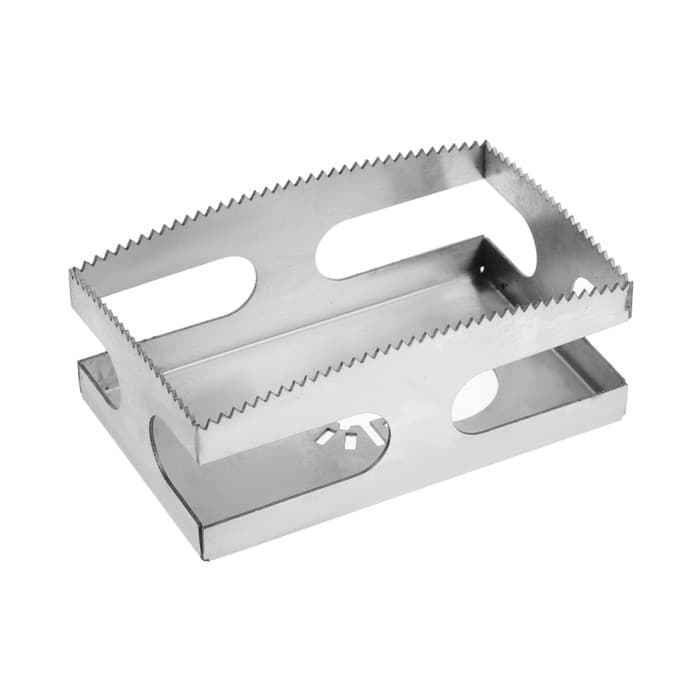 Насадка для МФИ ТУНДРА, прямоугольный резак для гипсокартона, дерева, 95×60×40 мм