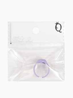 Кольцо «Монстрик», круглый, зелёно-фиолетовое, безразмерное