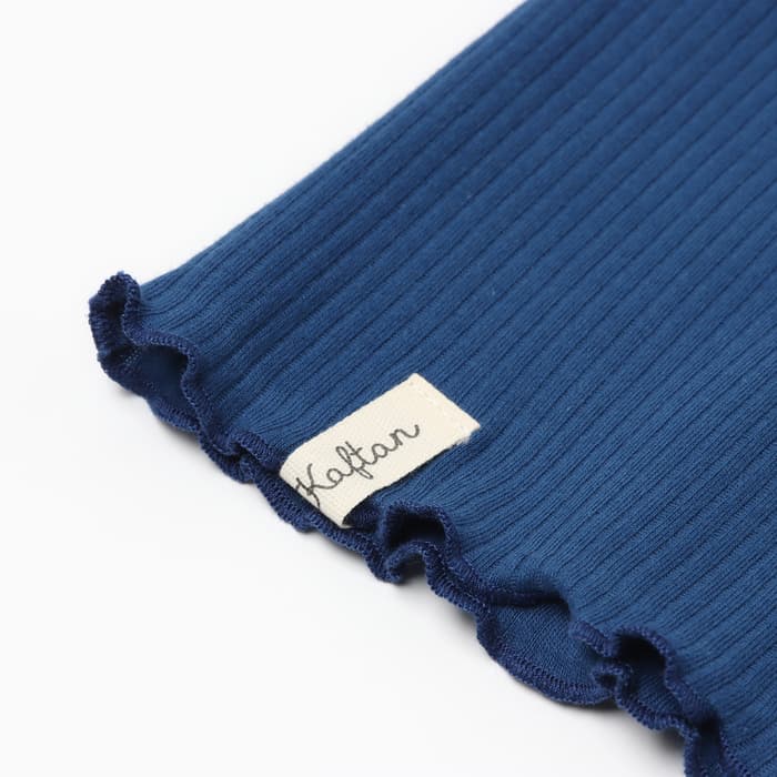 Водолазка для девочки с длинным рукавом KAFTAN: Blueberry, синяя, размер 38 (146-152 см)