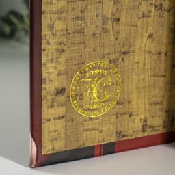 Шкатулка книга - сейф «Профиль девушки», дерево, искусственная кожа, 3D тиснение, 21×13×5 см