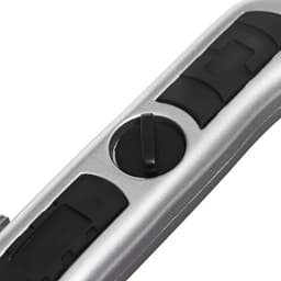 Нож универсальный трапециевидный 19 мм, фиксатор, корпус металл, Zinc-alloy, TOP