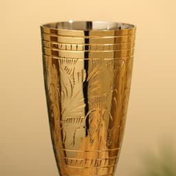 Фужер, 7×7×24 см, латунь