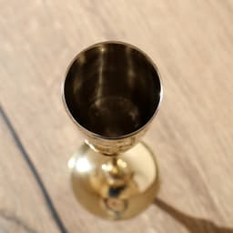 Фужер, 7×7×24 см, латунь