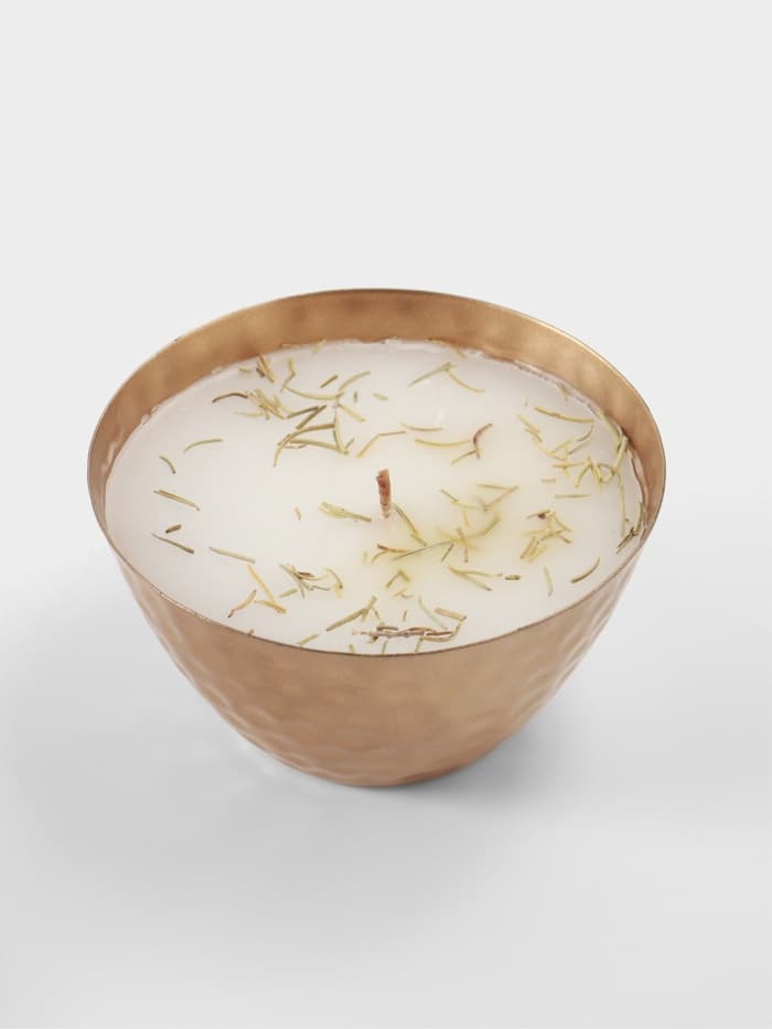 Ароматическая свеча в чаше, 200 г, парафин, rosemary