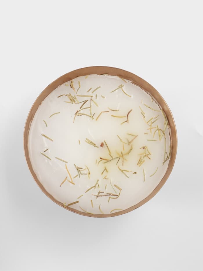 Ароматическая свеча в чаше, 200 г, парафин, rosemary
