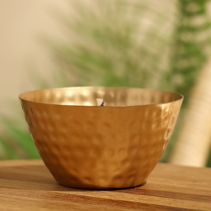Ароматическая свеча в чаше, 200 г, парафин, hibiscus