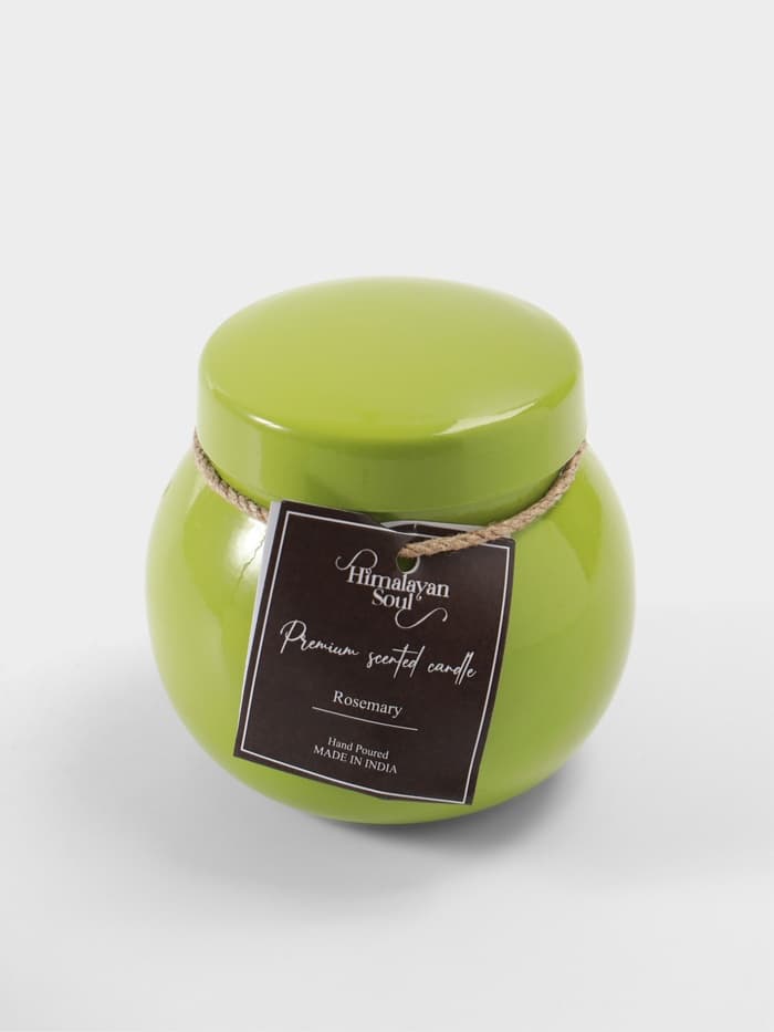 Свеча ароматическая в баночке, 150 г, парафин, rosemary