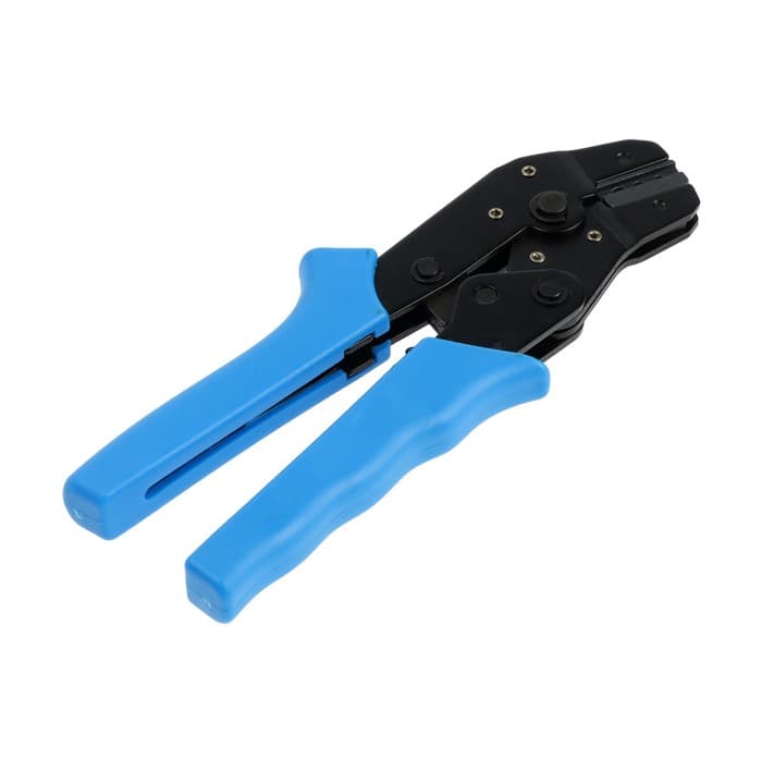 Пресс-клещи ТУНДРА, для обжима неизолированных наконечников, 0.25 - 2.5 мм2