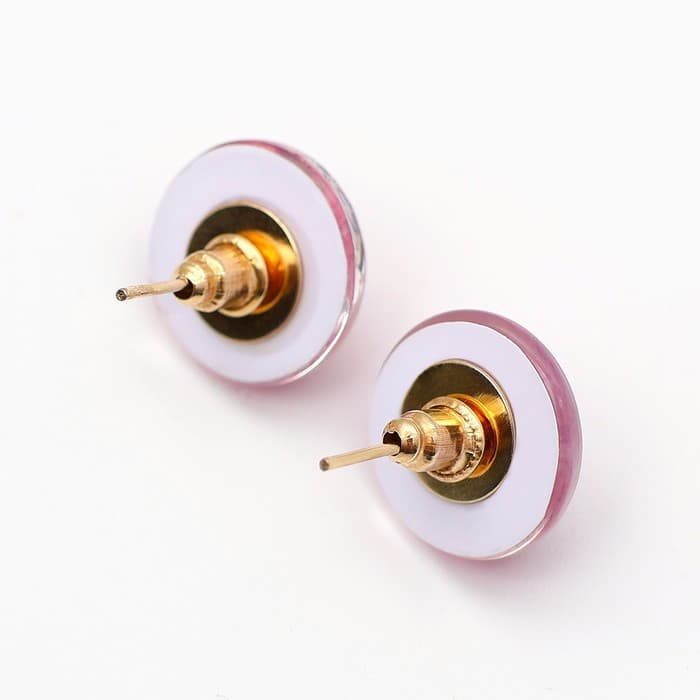 Серьги гвоздики «Яркого стиля» 1.5×1.5 см