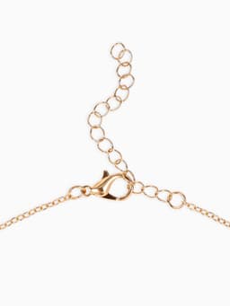 Кулон на цепочке «Прелесть», сердце, оберег, голубой в золоте, 40 см