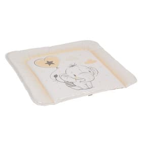 Матрас для пеленания Polini Kids «Слоник», на комод 65×65 см, цвет макиато