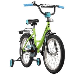 Велосипед детский Novatrack VECTOR, диаметр колёс 18", со съёмными колёсами, лаймовый