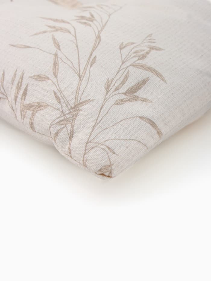 Подушка на стул «Этель» Flower herbarium, 42×42 см, 100% хлопок, репс 210 г/м²