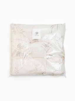 Подушка на стул «Этель» Flower herbarium, 42×42 см, 100% хлопок, репс 210 г/м²