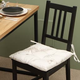 Подушка на стул «Этель» Flower herbarium, 42×42 см, 100% хлопок, репс 210 г/м²
