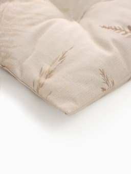 Подушка на стул «Этель» Flower herbarium, 42×42 см, 100% хлопок, репс 210 г/м²