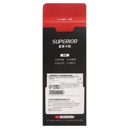 Карандаш угольный чёрный, S-soft, корпус красный