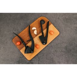 Пресс для чеснока Magistro Alum black, 16 см, чёрный