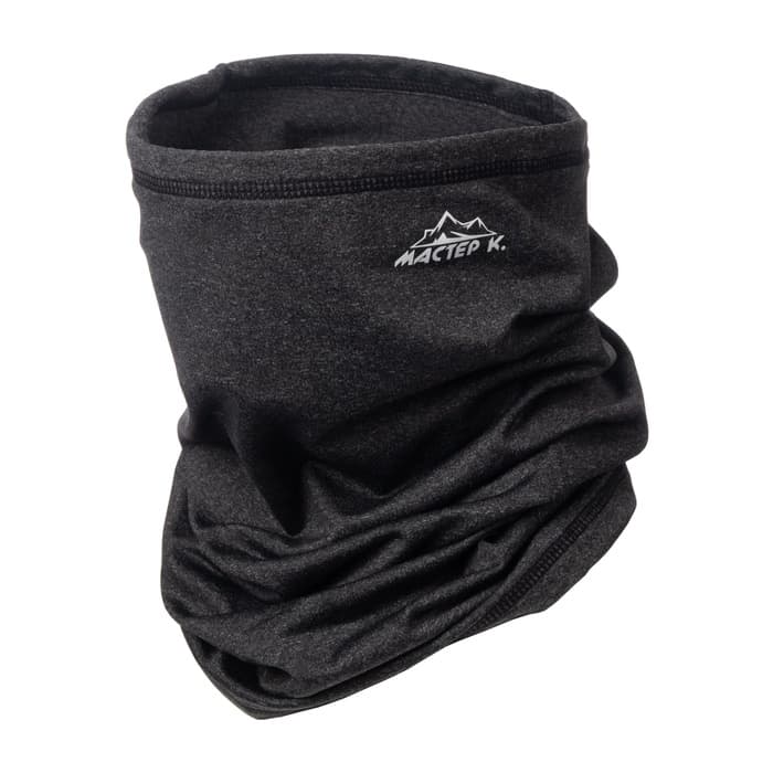 Бафф спортивный «Мастер К» для защиты от ветра и пыли, графит