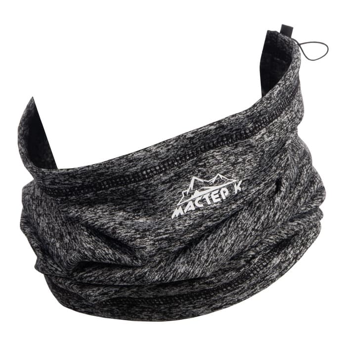 Бафф спортивный «Мастер К» для защиты от ветра и пыли, серый