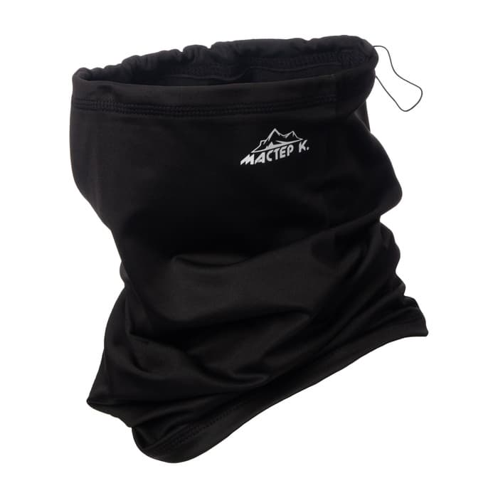 Бафф спортивный «Мастер К» для защиты от ветра и пыли, чёрный