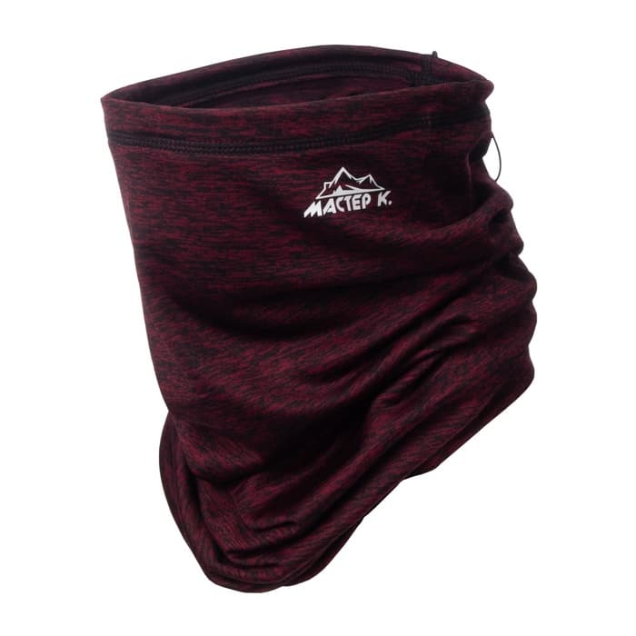 Бафф спортивный «Мастер К» для защиты от ветра и пыли, красный
