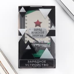 Зарядное устройство «Заряд мужской энергии», 5000мА, мод. PB-01, 10,4 х 6,4 см