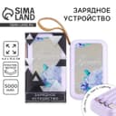 Зарядное устройство «Твоя красота вдохновляет», 5000мА, мод. PB-03, 10.4×6.4 см