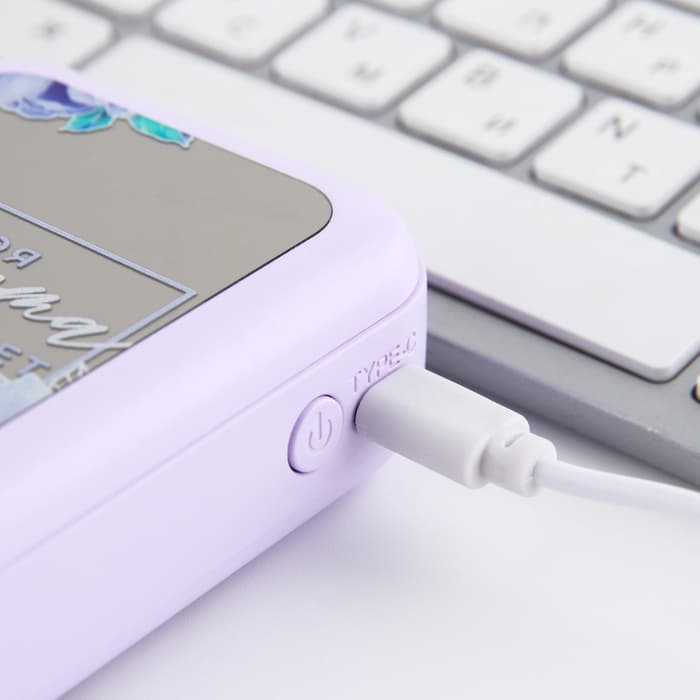 Зарядное устройство «Твоя красота вдохновляет», 5000мА, мод. PB-03, 10.4×6.4 см