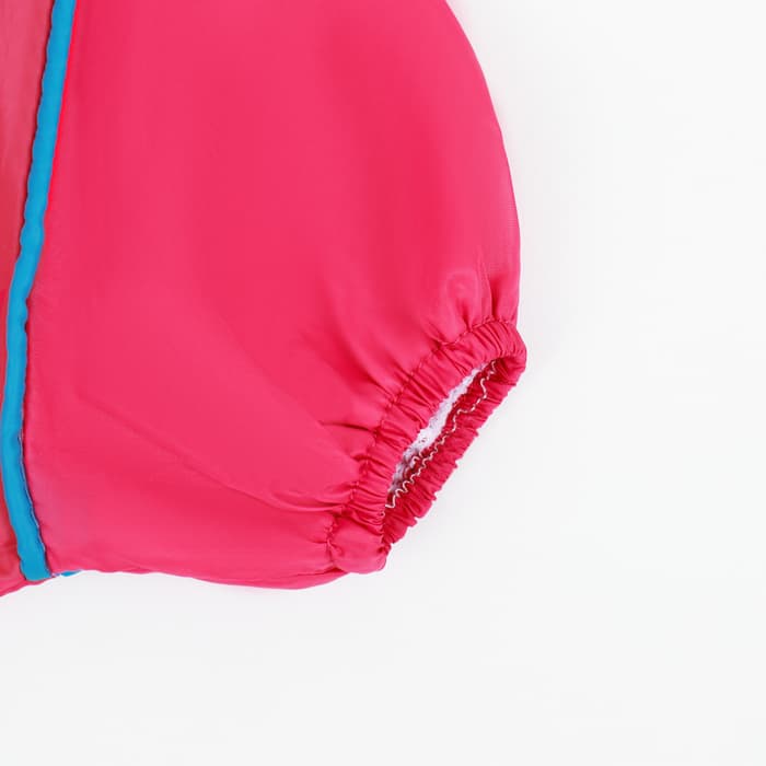 Комбинезон для собак, демисезонный, размер S, ДС 25, Ог 33, ОШ 23 см, с сумкой, розовый