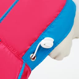 Комбинезон для собак, демисезонный, размер XL, ДС 37, Ог 49, ОШ 33 см, с сумкой, розовый