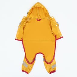 Комбинезон для собак, демисезонный, размер XS, ДС 17-19, Ог 27-29, ОШ 19-21 см, жёлтый