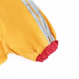 Комбинезон для собак, демисезонный, размер S, ДС 21-23, Ог 31-33, ОШ 23-25 см, жёлтый