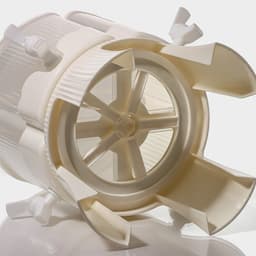 Диспенсер для напитков вращающийся Доляна «Графин», 4 отделения 1.6 л, 4 стакана 350 мл, белый