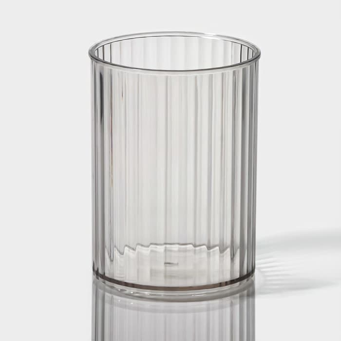 Диспенсер для напитков вращающийся Доляна «Графин», 4 отделения 1.6 л, 4 стакана 350 мл, белый