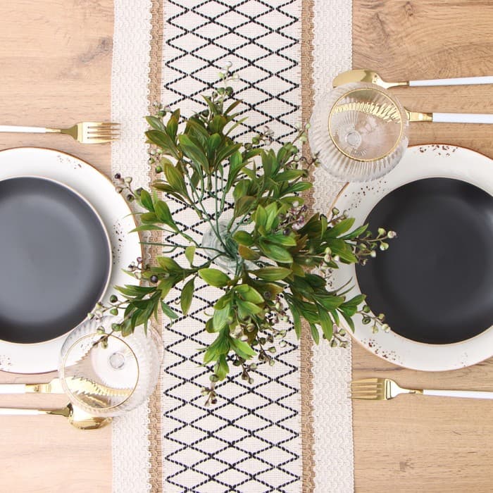 Дорожка на стол «Этель» сканди, 30×180 см, хлопок