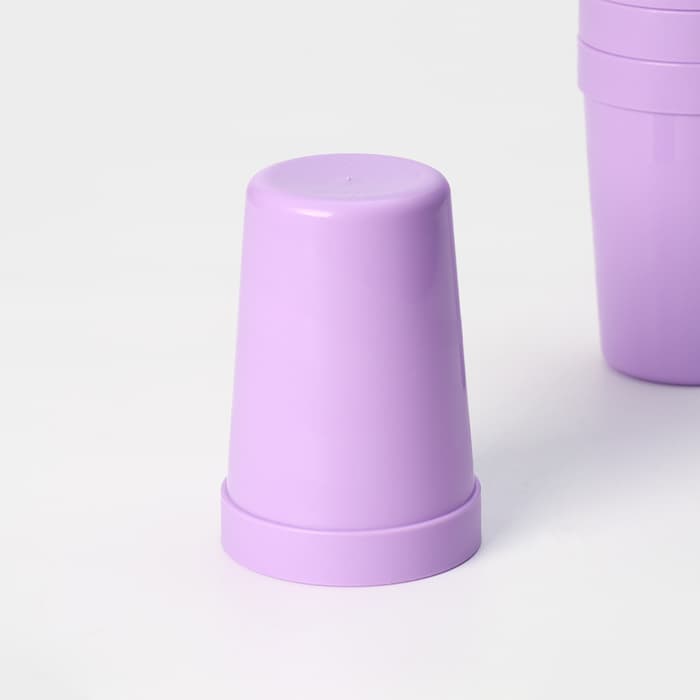 Набор посуды для пикника на 6 персон Альт-Пласт «Все за стол – 2», 52 предмета, пластик, МИКС