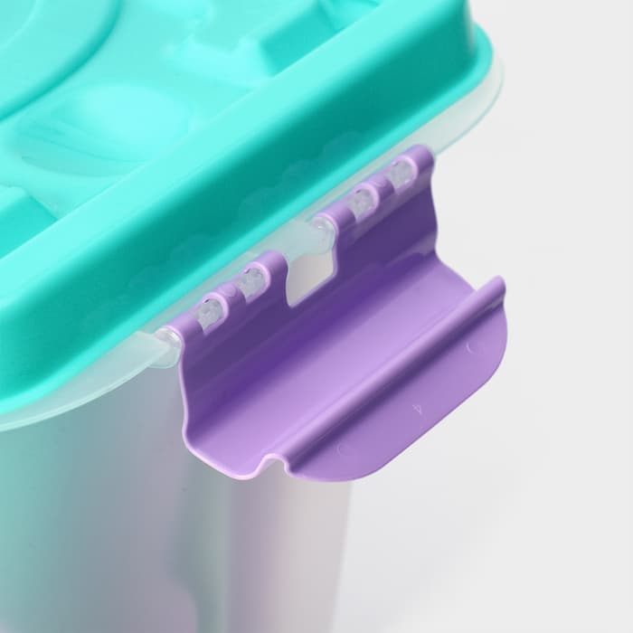 Набор посуды для пикника на 6 персон Альт-Пласт «Все за стол – 2», 52 предмета, пластик, МИКС