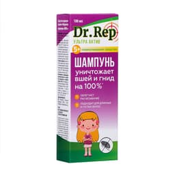 Шампунь Доктор реп средство педикулицидное «мирролла перметрин» фора+, 100 мл