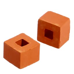 Конструктор керамический для детского творчества «Избушка» Brickmaster, 37 деталей