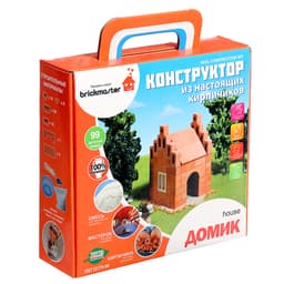 Конструктор керамический для детского творчества «Домик» Brickmaster, 99 деталей